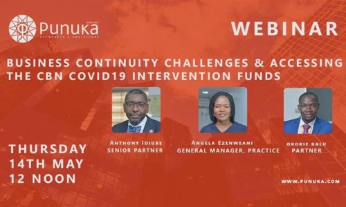 Business Continuity Challenges & Accessing the CBN COVID 19 Intervention Fund